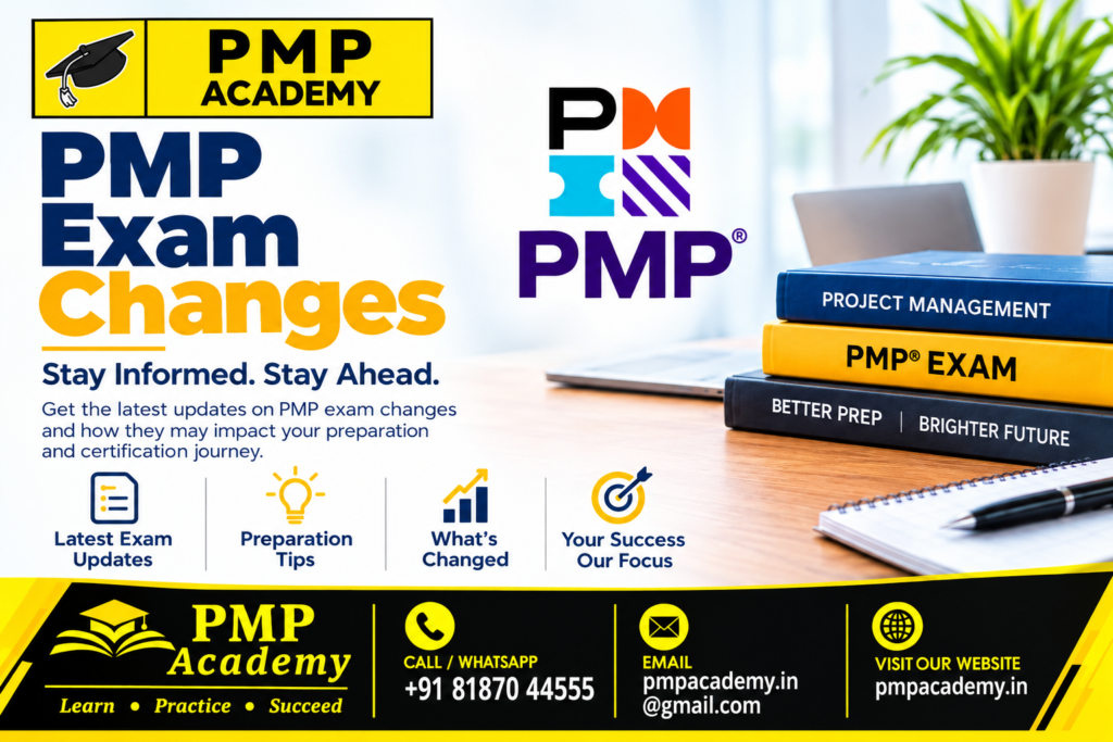pmp exam changes